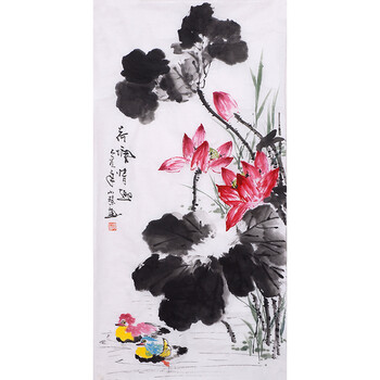 拍卖已结束06画家亲笔授权 杨青才《溪山松韵》ytb10306拍卖已结束