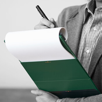 锦宫(King Jim)A4横式板夹磁性多功能书写板 5075-黑色