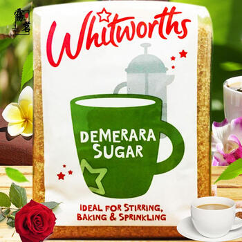 英国whitworths demerara sugar卫芙原蔗黄糖纯正特浓500g