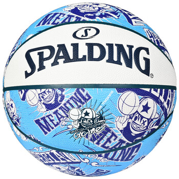 斯伯丁（SPALDING）篮球七号涂鸦篮球成人儿童防滑耐磨室内外通用7号PU篮球