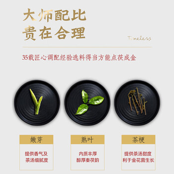 泾渭茯茶拾光块泡茯茶200g黑茶叶陕西咸阳茯砖茶特产节日送礼装免翘易泡