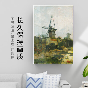 中盛画材 【2.5CM加厚】亚麻油画布框细纹60*90颜料板油画框初学者工具丙烯颜料内框带框子套装diy 速写 马克笔绘画