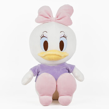 毛绒玩具可爱米奇米妮玩偶布娃娃情侣抱枕软萌款黛西防伪身长46厘米