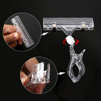 【全网低价】TaTanice T型爆炸贴架子  拇指货架广告夹超市商品水果促销标价签价格牌 10个装