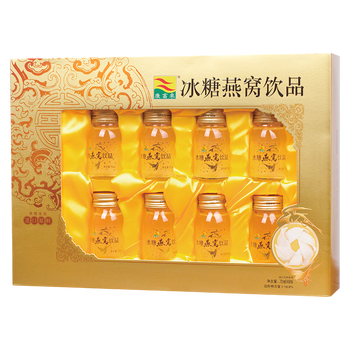康富来燕窝冰糖金装营养品70ml8瓶即食滋补鲜炖佳品美容养颜