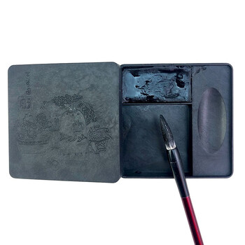 【全网低价】芬尚 学生方便墨盒(含墨块)小学三四年级毛笔书法课堂练习用墨 【全网低价】芬尚 学生方便墨盒(含墨块)小学三四年级毛笔书法课堂练习用墨