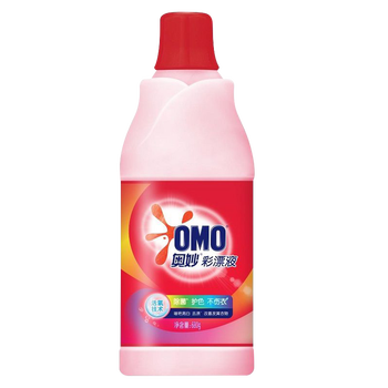 奥妙彩漂液去渍护色不伤衣清新好闻不刺激680g1瓶