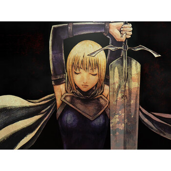 狼天影 大剑海报墙贴纸画猎魔战记 克蕾雅 伊妮莉 迪妮莎 嘉拉迪雅