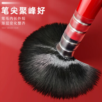 美邦祈富红胖子水彩笔套装3支组合水彩画笔专业级圆头笔水彩毛笔#0#2#4勾线笔#000【红胖子】画画笔