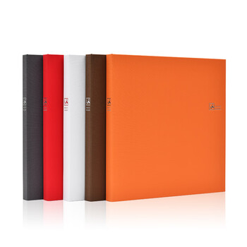 Nakabayashi仲林NCL布艺相册5寸240张插页式家庭影集成长记录册 红色