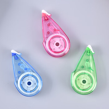 TANOSEE乐如诗 便携装修正带 强吸附力保护盖一体型涂改带改正带修正贴文具套装8m粉蓝绿混色3个TS-CR-3P TANOSEE乐如诗 便携装修正带 强吸附力保护盖一体型涂改带改正带修正贴文具套装8m粉蓝绿混色3个TS-CR-3P