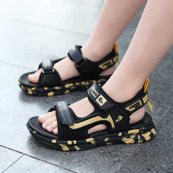 安踏儿童凉鞋男童鞋夏季新款男孩轻便中大童小学生时尚沙滩鞋子 199