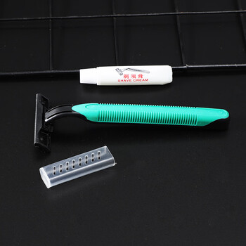 美家生活 酒店用品 剃须刀剃须膏套装 10套 一次性旅行旅游出差用品 美家生活 酒店用品 剃须刀剃须膏套装 10套 一次性旅行旅游出差用品