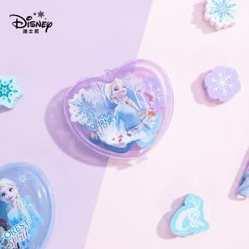 迪士尼（Disney）文具橡皮檫 学生干净考试橡皮 创意可爱卡通橡皮 便携盒装收纳方便学习用品开学季礼物