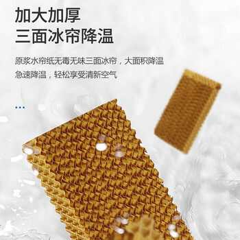 先科 (SAST)大型可移动水冷风机/交流定频/家用商业用空调扇/网吧餐厅食堂制冷风扇/车间工业扇CG-730L