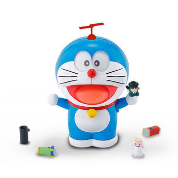 熙丞央哆啦a梦百变宝箱 机器猫变脸表情口袋百宝箱道具 哆啦a梦彩盒