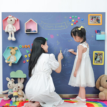 飞博士墨绿色120*150cm双层磁性黑板墙贴儿童创意涂鸦墙环保可擦写无尘黑板家用上学生磁力黑板 飞博士墨绿色120*150cm双层磁性黑板墙贴儿童创意涂鸦墙环保可擦写无尘黑板家用上学生磁力黑板