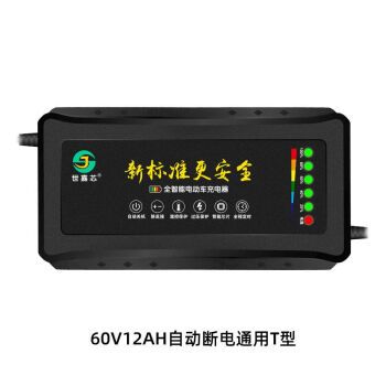 蒲陽世家電動車充電器超威電瓶48v60v20a72v32三輪車通用自動斷電脈衝