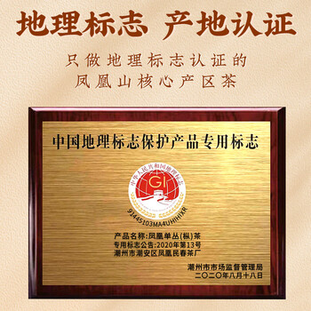 珍茶师乌龙茶凤凰单枞鸭屎香特级500g礼盒装潮州单丛茶叶节日送礼
