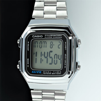 CASIO Watch A178WA-1ACR - New - NOS 海外 即決-