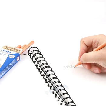 LYRA德国艺雅2B铅笔 经典六角小学生考试涂卡一年级美术素描绘图笔原木杆-12支/盒L1340102 LYRA德国艺雅2B铅笔 经典六角小学生考试涂卡一年级美术素描绘图笔原木杆-12支/盒L1340102