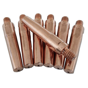 适用松下气保焊枪铬锆铜导电嘴200a350a500a焊枪1.2焊丝铜嘴1.