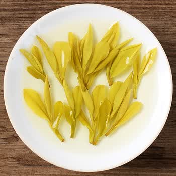 新旭堂茶叶绿茶安吉黄金芽白茶特级新茶黄金叶春茶中秋节日送礼礼盒120g