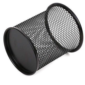 西玛(SIMAA)【超级爆品】圆形笔筒网纹防锈办公金属 创意简约桌面收纳 黑色8136 西玛(SIMAA)【超级爆品】圆形笔筒网纹防锈办公金属 创意简约桌面收纳 黑色8136