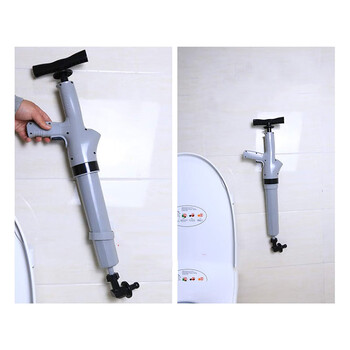 平安大通 下水道疏通器一体式通管道神器马桶堵塞了一炮通皮搋子气筒式