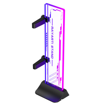 雷匠（RAYARTI）钢化玻璃ARGB显卡支架 支持4090/4080/4070显卡 支持各式机箱/防显卡弯曲/底部磁吸