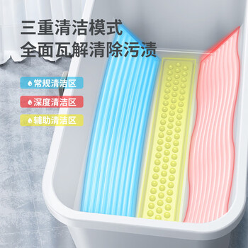 佳帮手海绵拖把搓洗免手洗盆水桶加大家用一拖净清洁墩布拖布拖把清洗桶