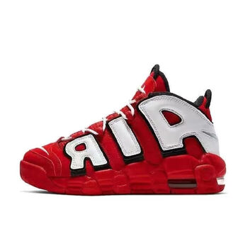 高版本/莆田纯原 【高品质】皮蓬大air篮球鞋丹宁牛仔黑白熊猫小麦男