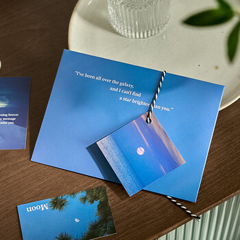 洧宜贺卡信封信纸套装创意高颜值贺卡高级感精美表白告白信封送女友生日礼物信纸送闺蜜手写贺卡