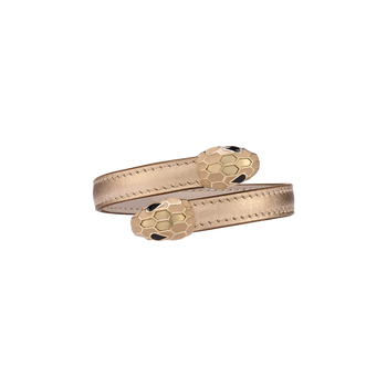 未使用✨ブルガリ グレイン カーブレザー 6連キーケース デニム