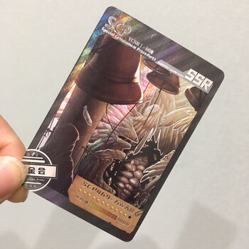 会异常收容gr稀有卡片卡牌玩具周边盲盒 scp基金会ssr万翼天使【图片