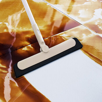 茶花 玻璃刮水器魔术扫把刮水扫把地刮水扫地扫帚擦玻璃神器*
