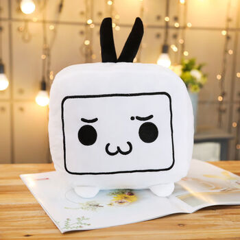 六一儿童节 同款bilibili小电视抱枕靠枕哔哩哔哩动漫周边毛绒玩具