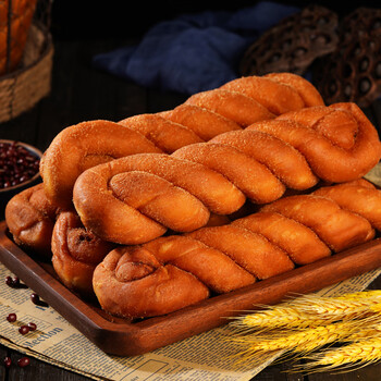 阿祖婆内蒙草原特色 190克/根 夹心软麻花 2根酸奶2根红豆