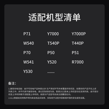 悠品联想笔记本充电器T440/P51/T460p拯救者电脑ldeaPad700-15ISK 20V8.5A 170W方口电源适配器线