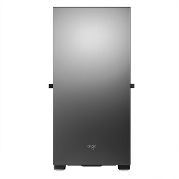 爱国者（aigo）YOGO K1钛灰色 超高兼容性 9风扇位 电脑机箱  E-ATX/ATX主板/360水冷/钢化玻璃全侧/4090显卡