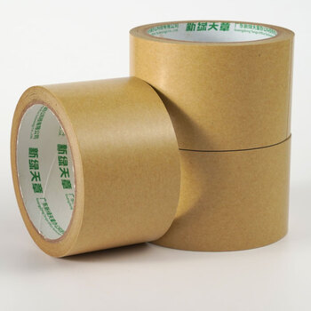 天章 （TANGO）牛皮纸胶带60mm*18米*5卷125um打包封箱胶布不透明无声可手撕家用工厂车间生产办公用品 T19623