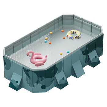 京佳游泳池家用儿童免充气水池家用户外支架泳池宝宝可折叠戏水池玩具