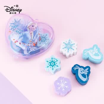 迪士尼（Disney）文具橡皮檫 学生干净考试橡皮 创意可爱卡通橡皮 便携盒装收纳方便学习用品开学季礼物