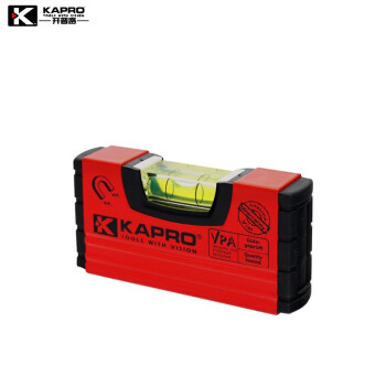 开普路(KAPRO)便携式水平尺 以色列微型高精度便携式迷你袖珍小水平仪10厘米不带磁246 企业定制