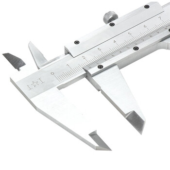 上工 四用游标卡尺0-150mm 分度值0.02 机械游标卡尺油标线卡碳钢油标卡尺 高精度