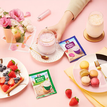 桂格（QUAKER）紫薯高纤燕麦片540g（27g*20袋）新西兰进口奶源 营养早餐