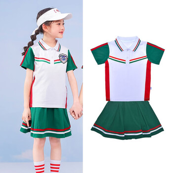 幼儿园园服夏装小学生校服学院风运动会套装男女童班服毕业演出服