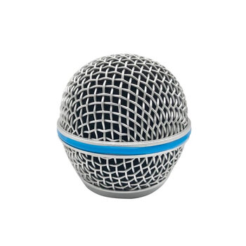 舒尔sm58网头麦克风配件网罩ktv无线金属网bbs话筒拜尔咪罩通用 b款58