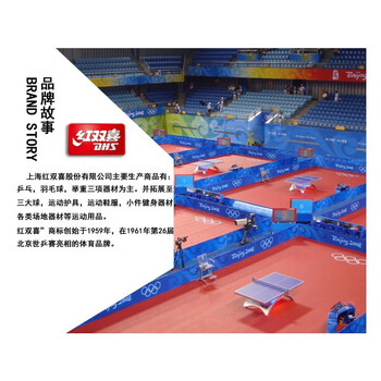 红双喜蓝海绵国套狂飙3 国狂3专业乒乓球胶皮反胶 黑色 41度2.2