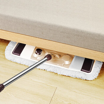 百家好世 平板拖把65cm1布大号家用尘推地拖卫生间木地板托把吸水墩布拖布 百家好世 平板拖把65cm1布大号家用尘推地拖卫生间木地板托把吸水墩布拖布